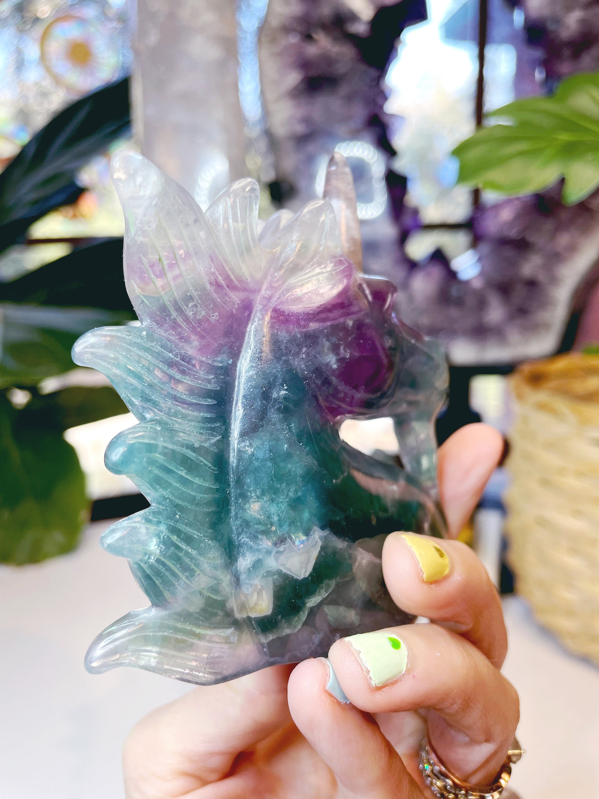 Fluorite Unicorn