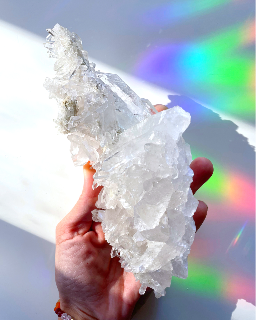 Clear Quartz Cluster - Baltic Mermaid