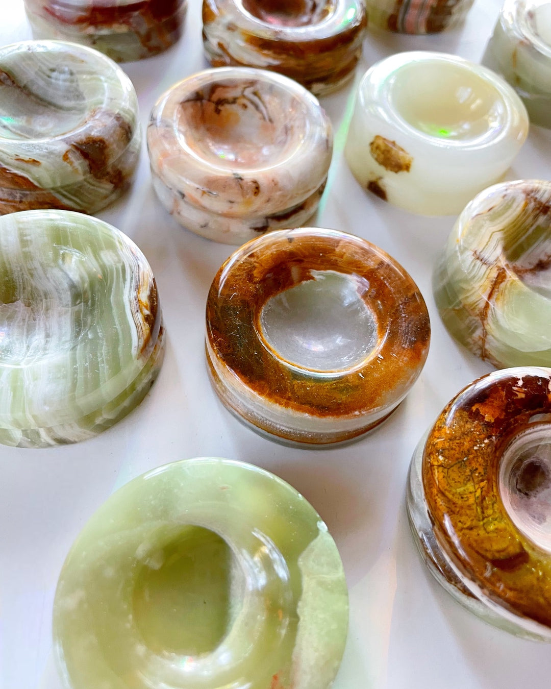 Onyx Sphere Stands - Baltic Mermaid