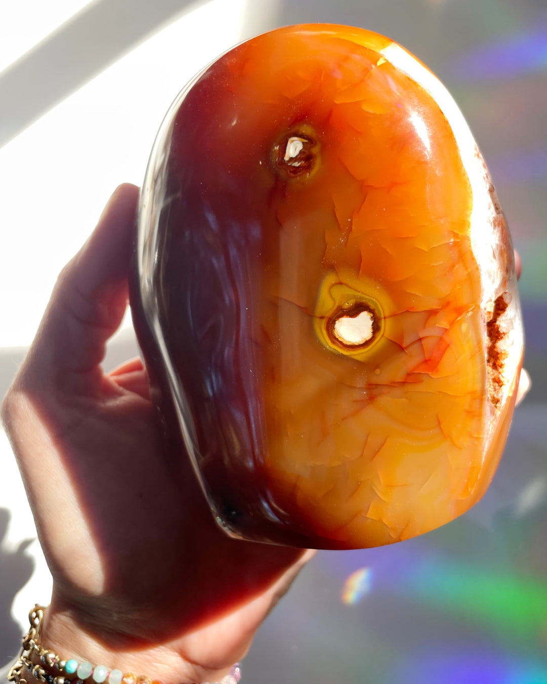 Carnelian Agate Freeform - Baltic Mermaid