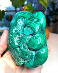 Large Polished Malachite