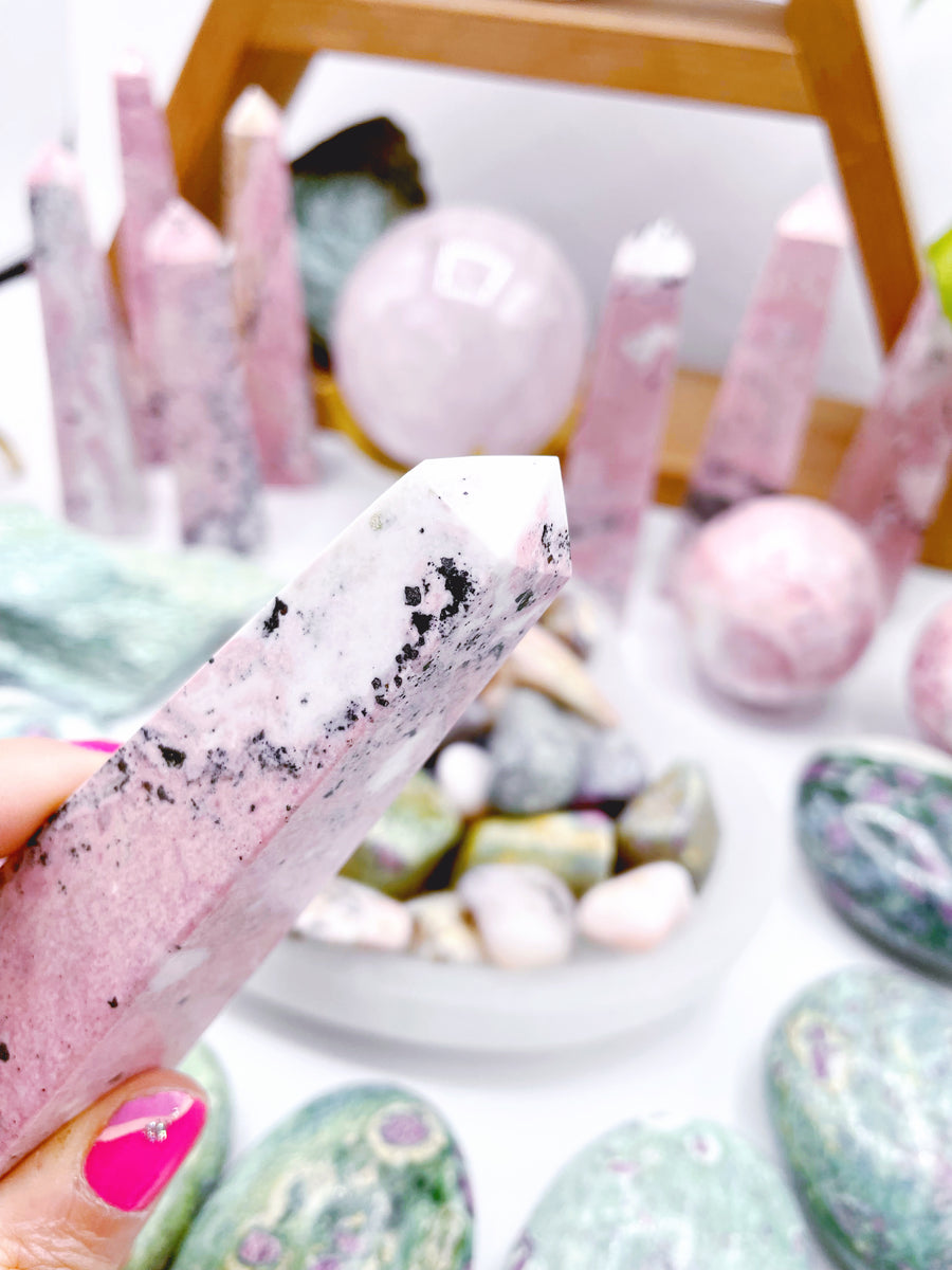 Rhodonite Obelisk
