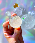 Lil Clear Optic Calcite Spheres - AAA - Baltic Mermaid