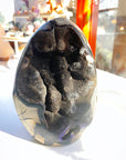 Septarian Geode Dragon Egg - Cutbase