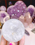 Quartz/Agate Amethyst Sphere