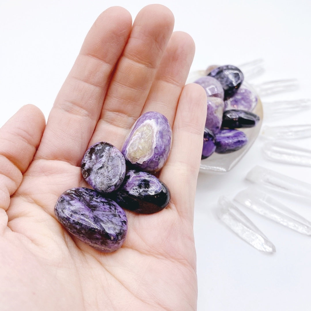 Charoite Tumbled Stones