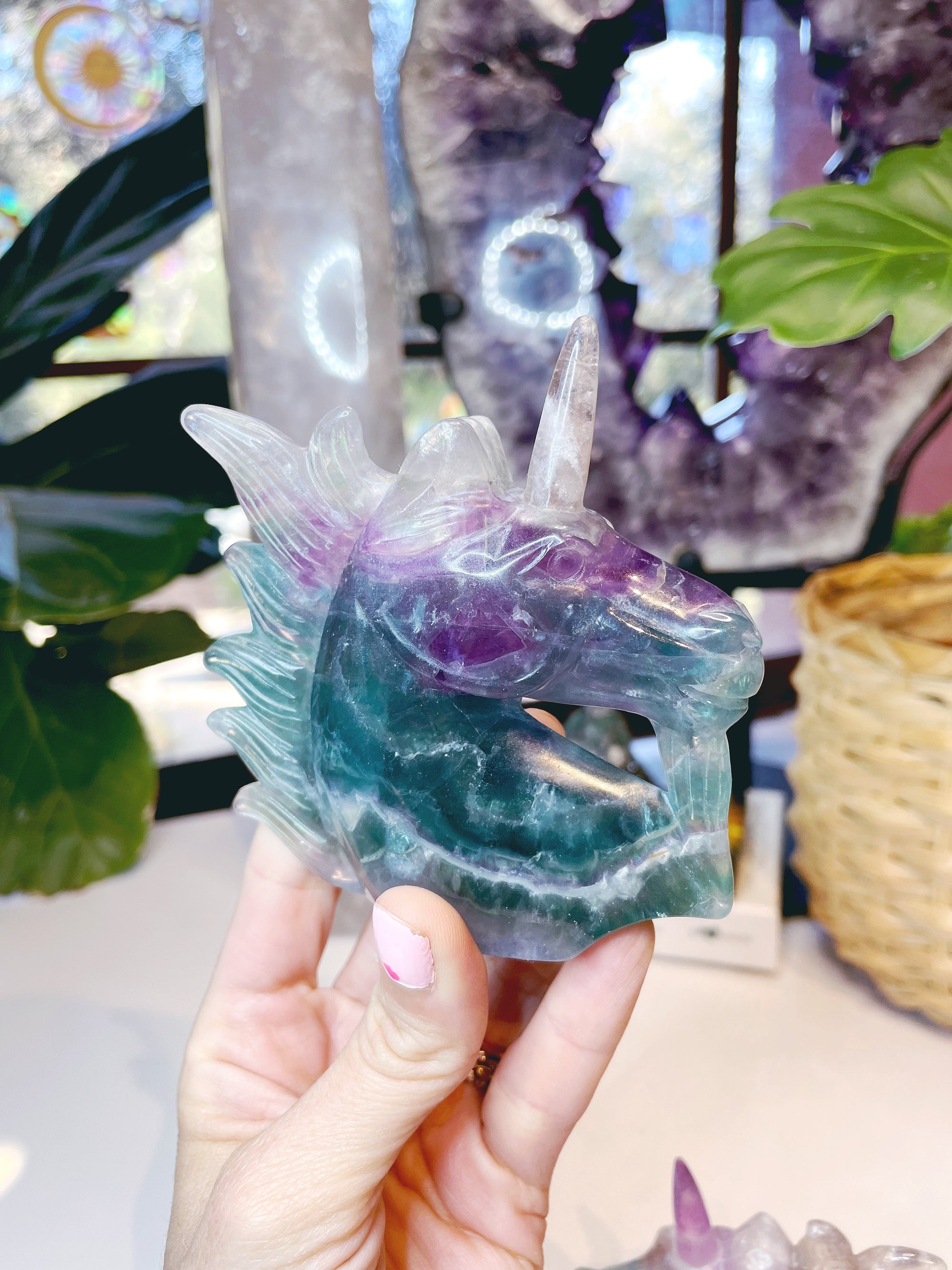 Fluorite Unicorn