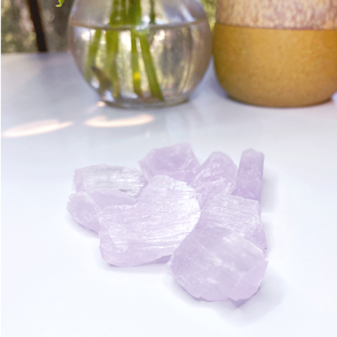 Raw Kunzite