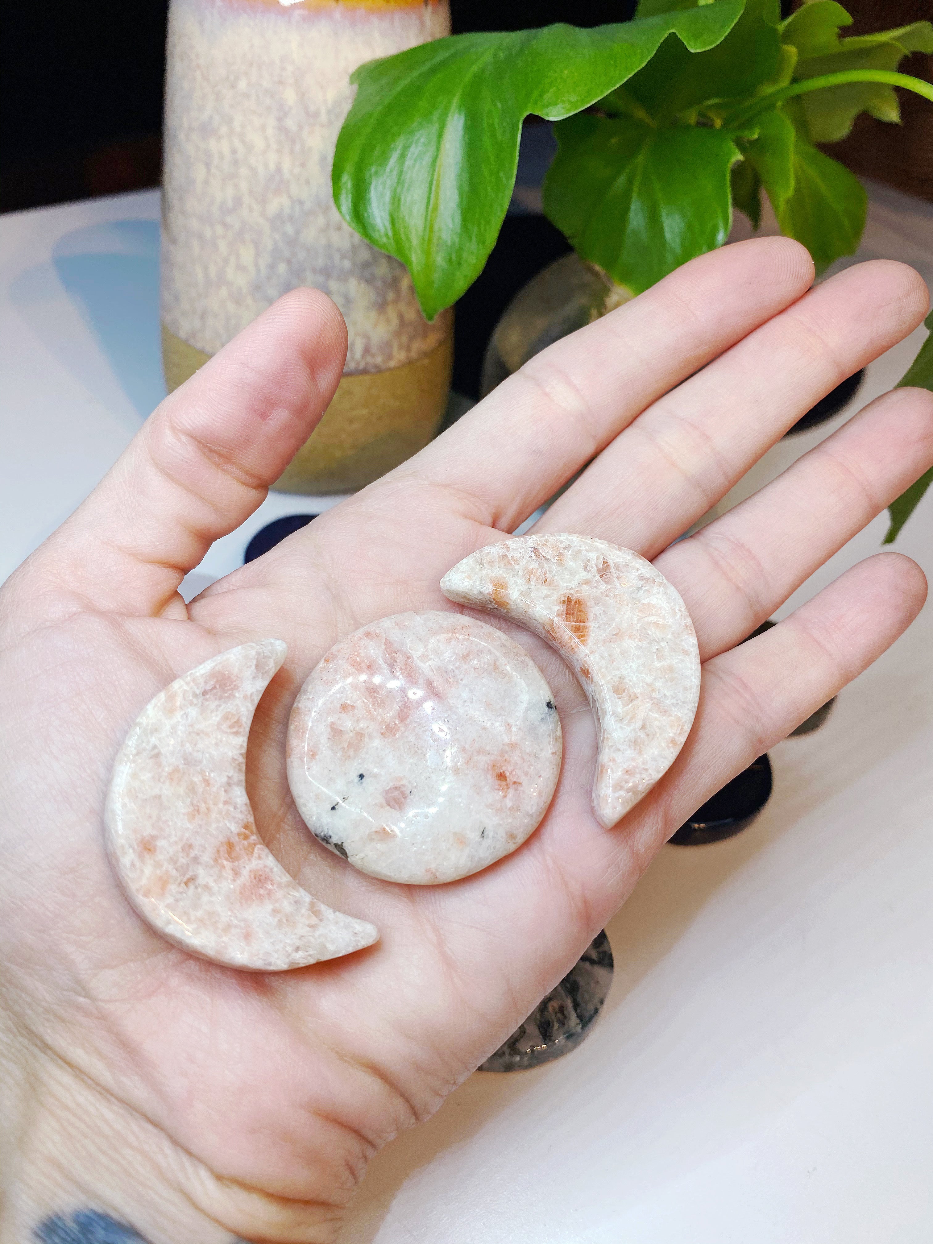 Moon Phase Crystal Set - Baltic Mermaid