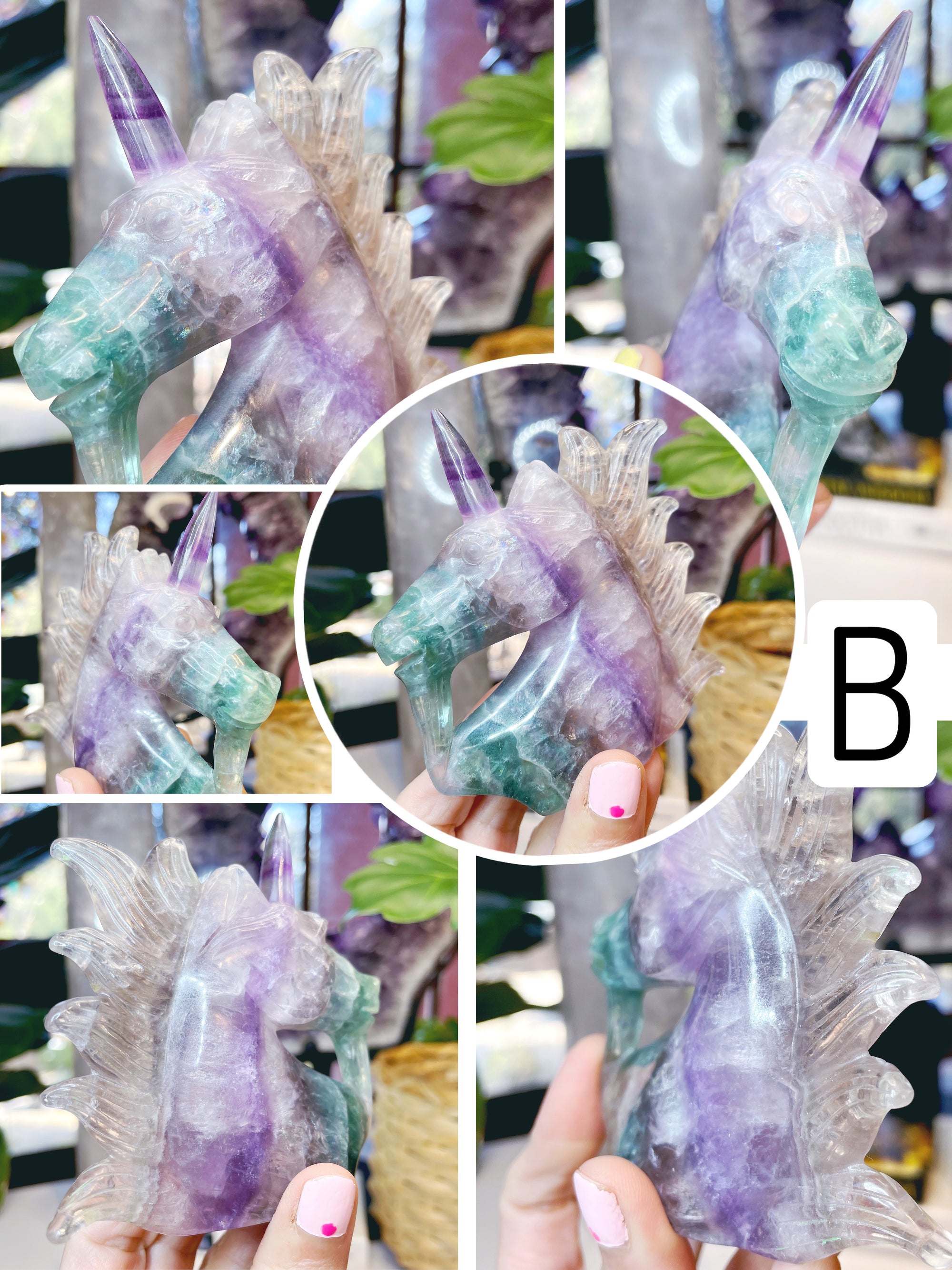 Fluorite Unicorn