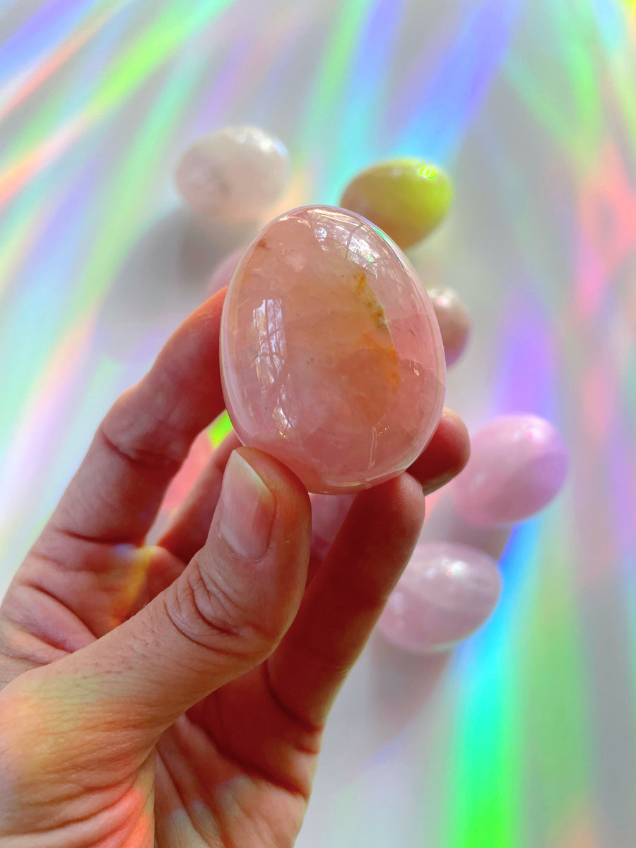 Rose Quartz Eggs