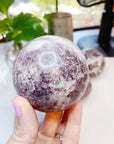 Lepidolite Sphere