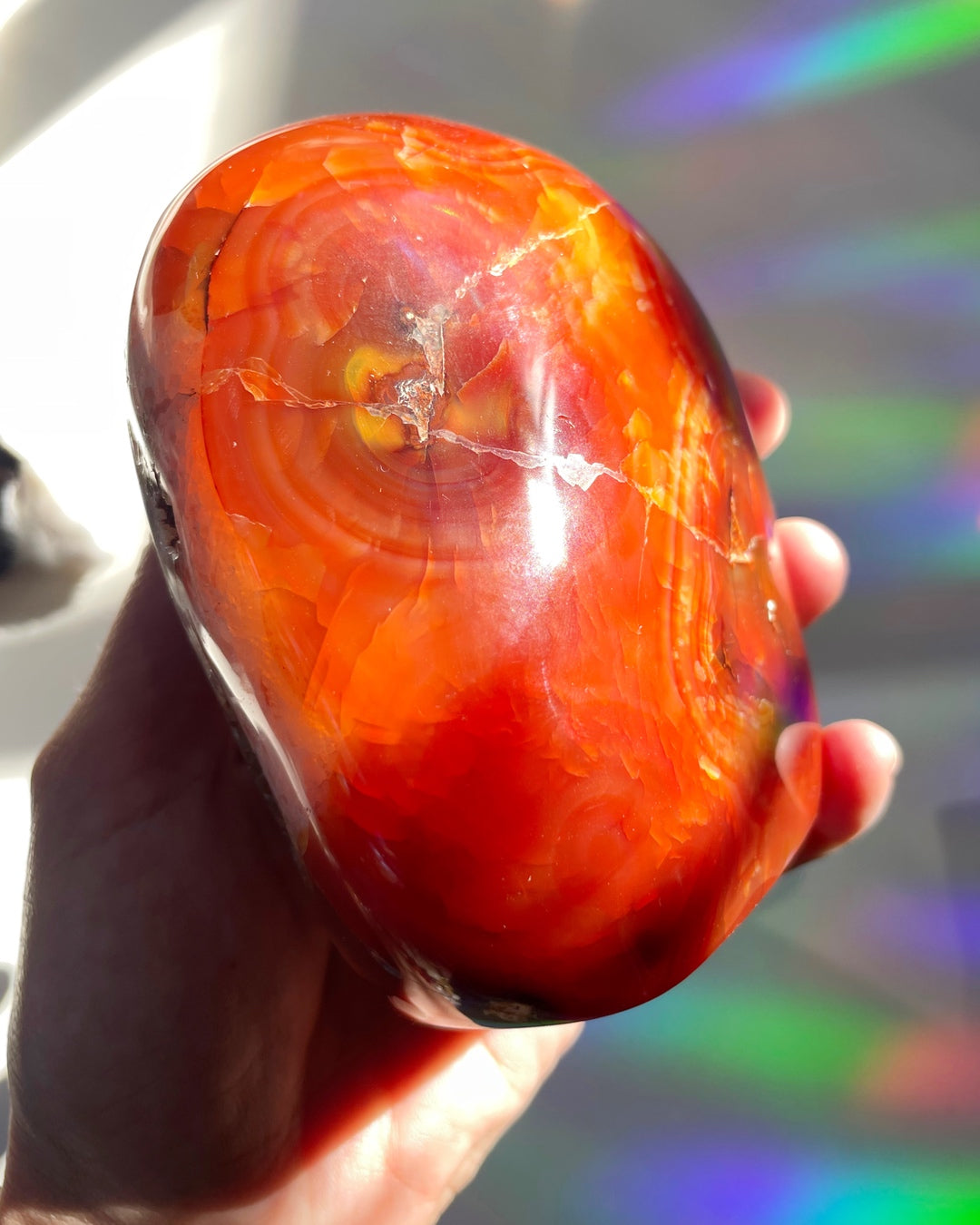 Carnelian Agate Freeform - Baltic Mermaid