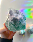 Fluorite Semi Polished Point