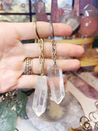 Clear Quartz Keychain - Baltic Mermaid