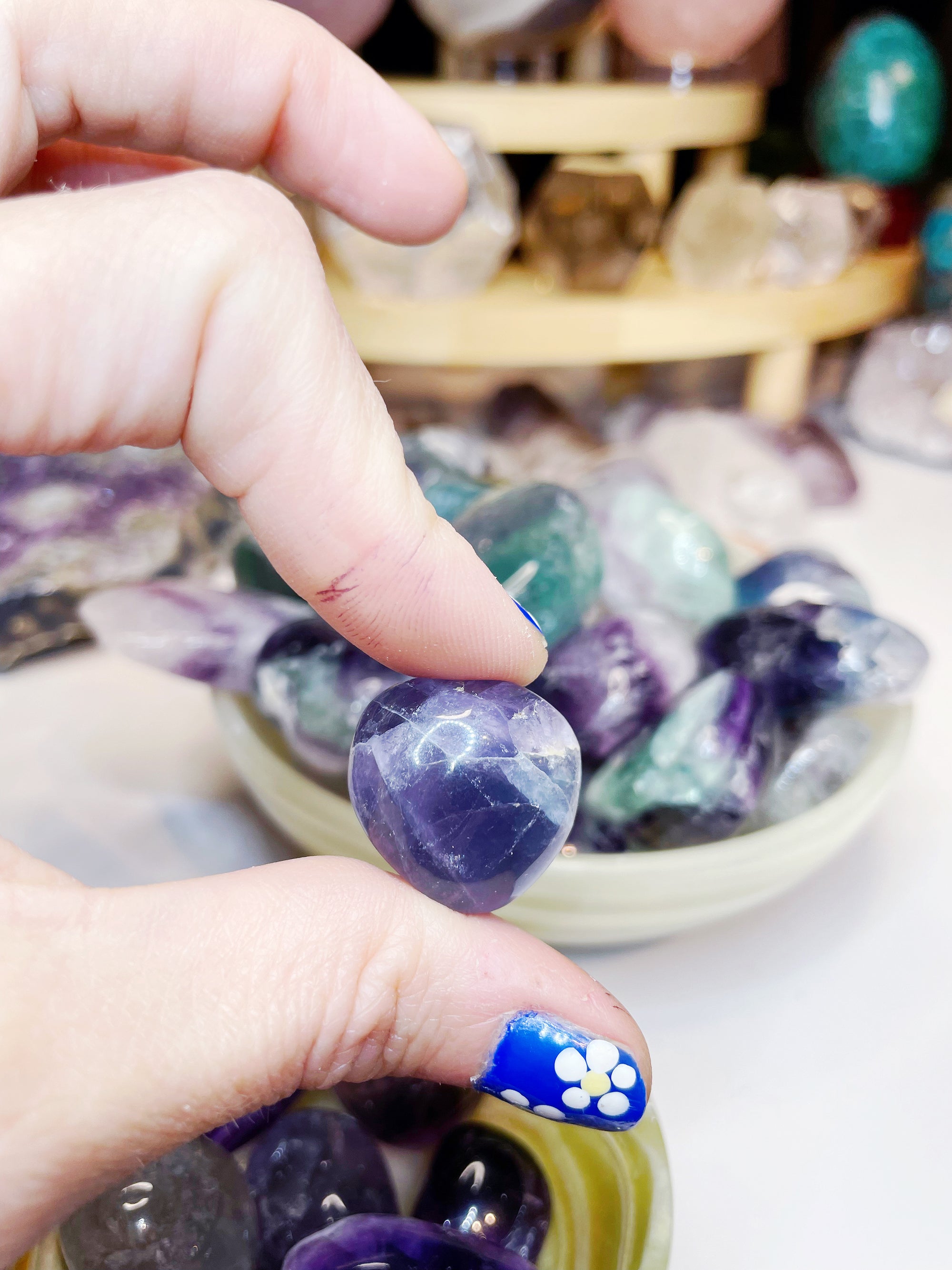 Fluorite Tumbled Stones