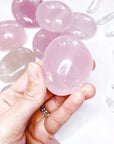 Rose Quartz Palm Stones