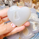 Druzy Agate Hearts - Baltic Mermaid