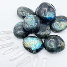 Labradorite Palm Stones - Baltic Mermaid