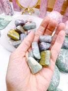 Ruby in Fuchsite Tumbled Stones - Baltic Mermaid