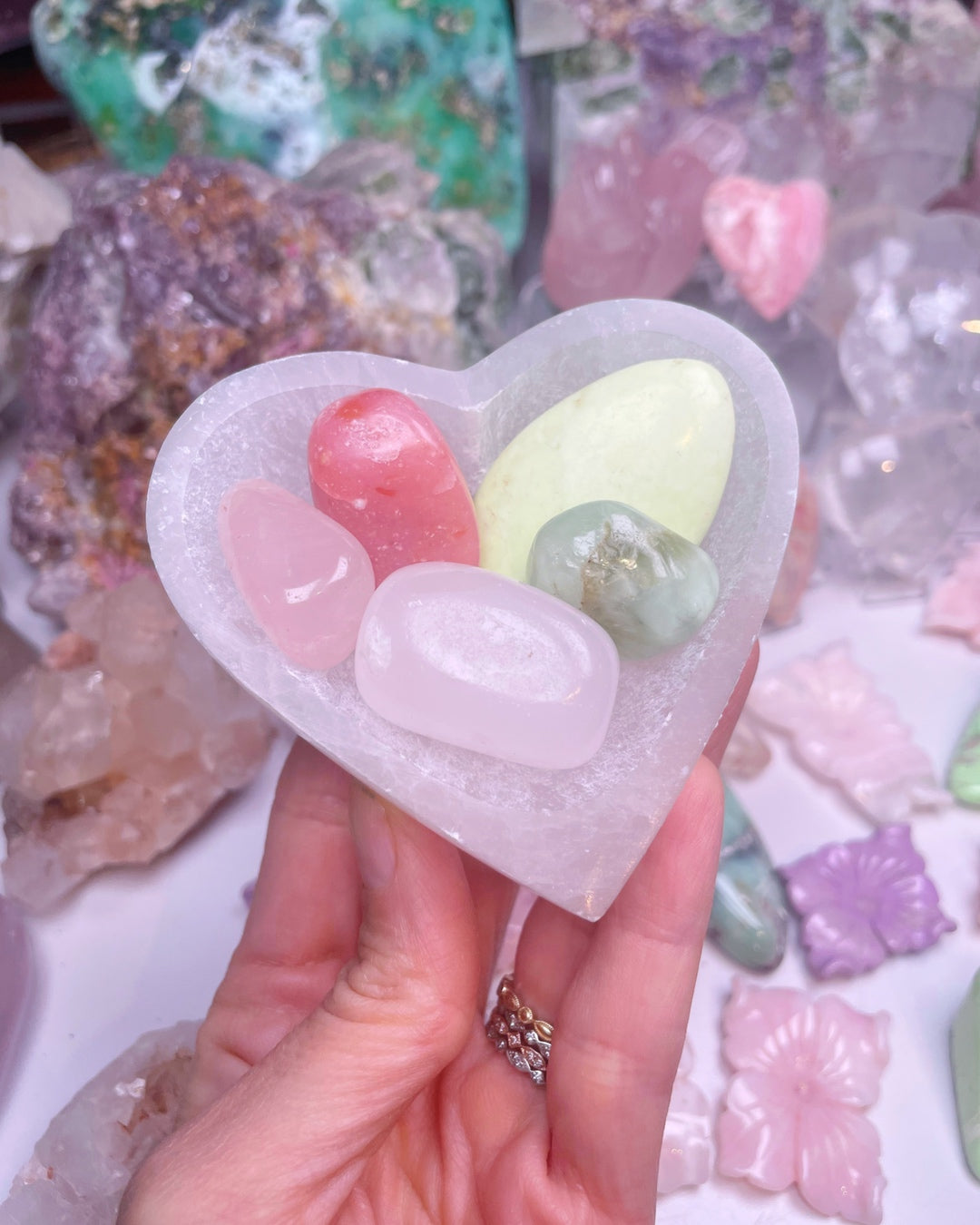 Heart Chakra 💖 Valentine Crystal Set