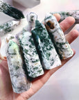 Moss Agate Lil Tower