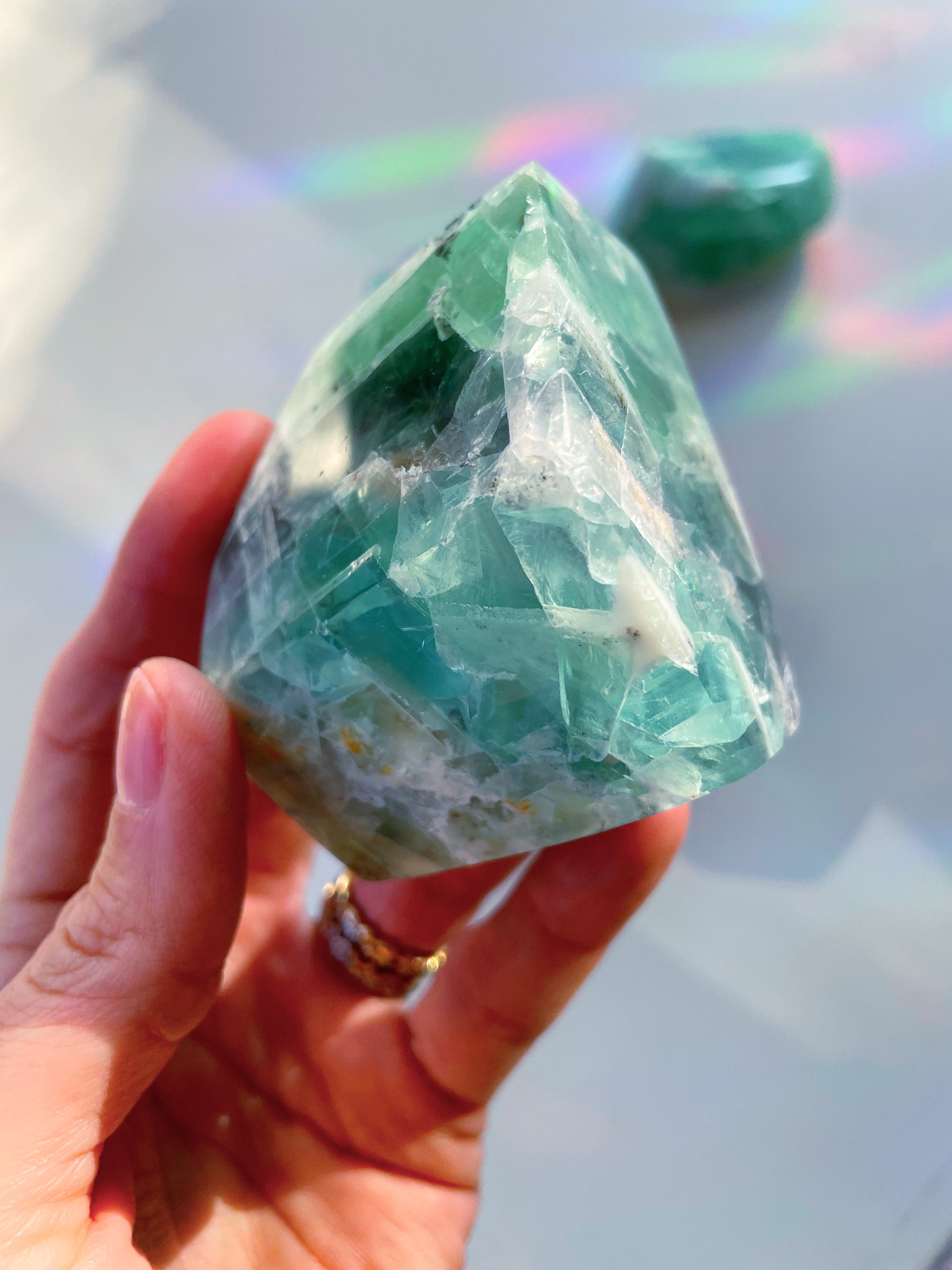 Fluorite Freeform - Baltic Mermaid