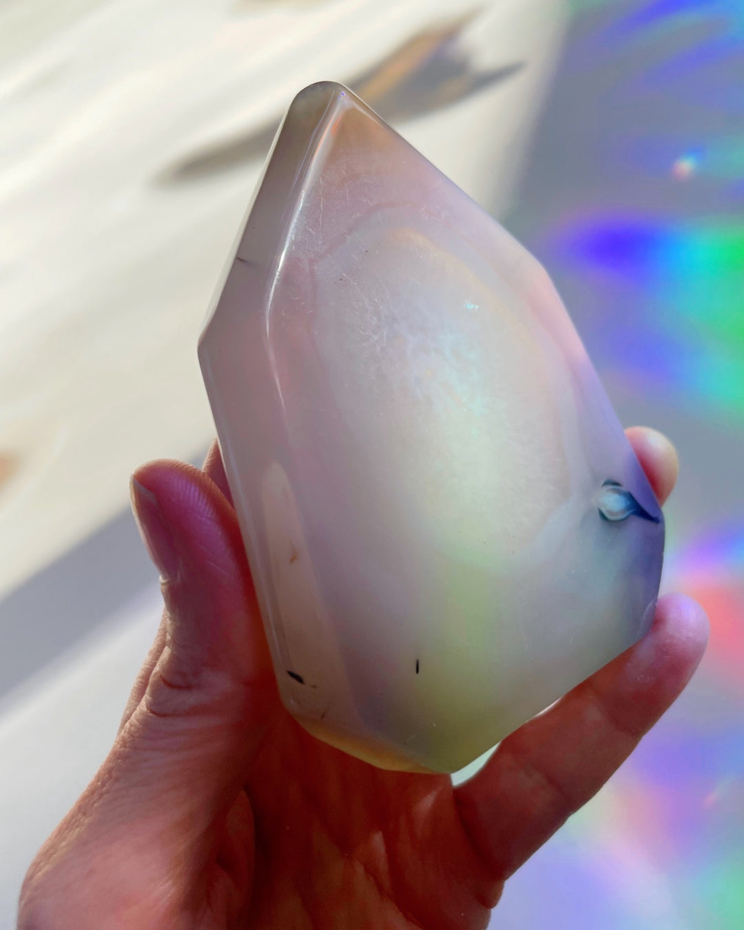 Druzy Agate Tower - Flat - Baltic Mermaid