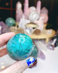 Chrysocolla Egg