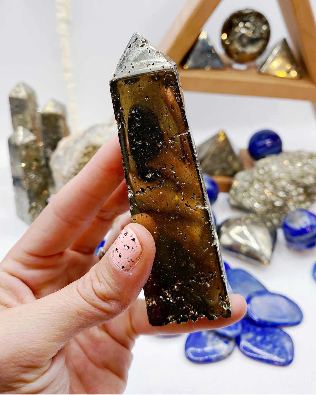 Pyrite Obelisk - Baltic Mermaid