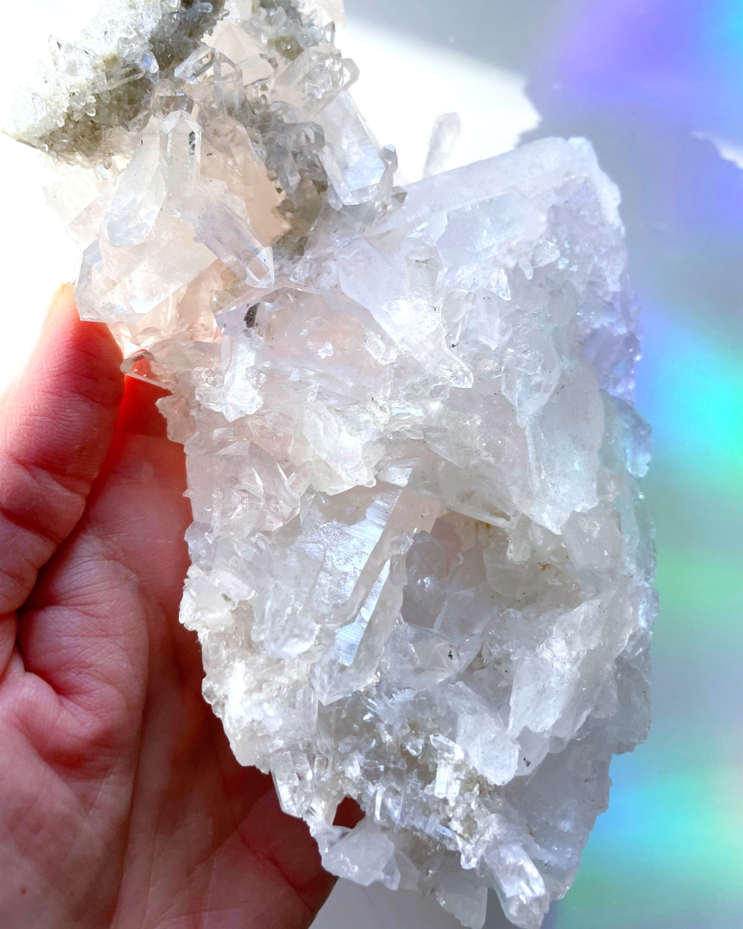 Clear Quartz Cluster - Baltic Mermaid