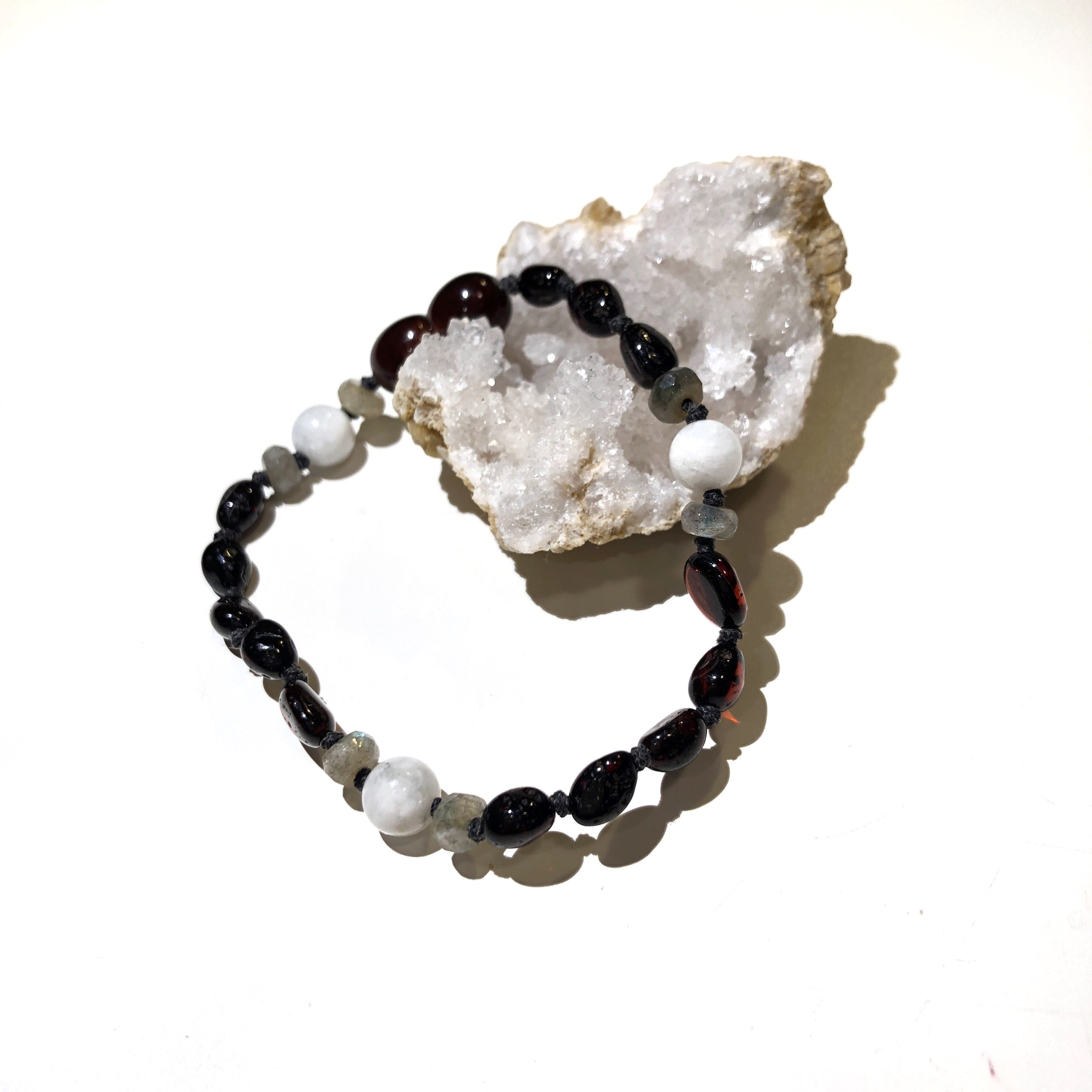 La Luna Baltic Amber Bracelet - Baltic Mermaid