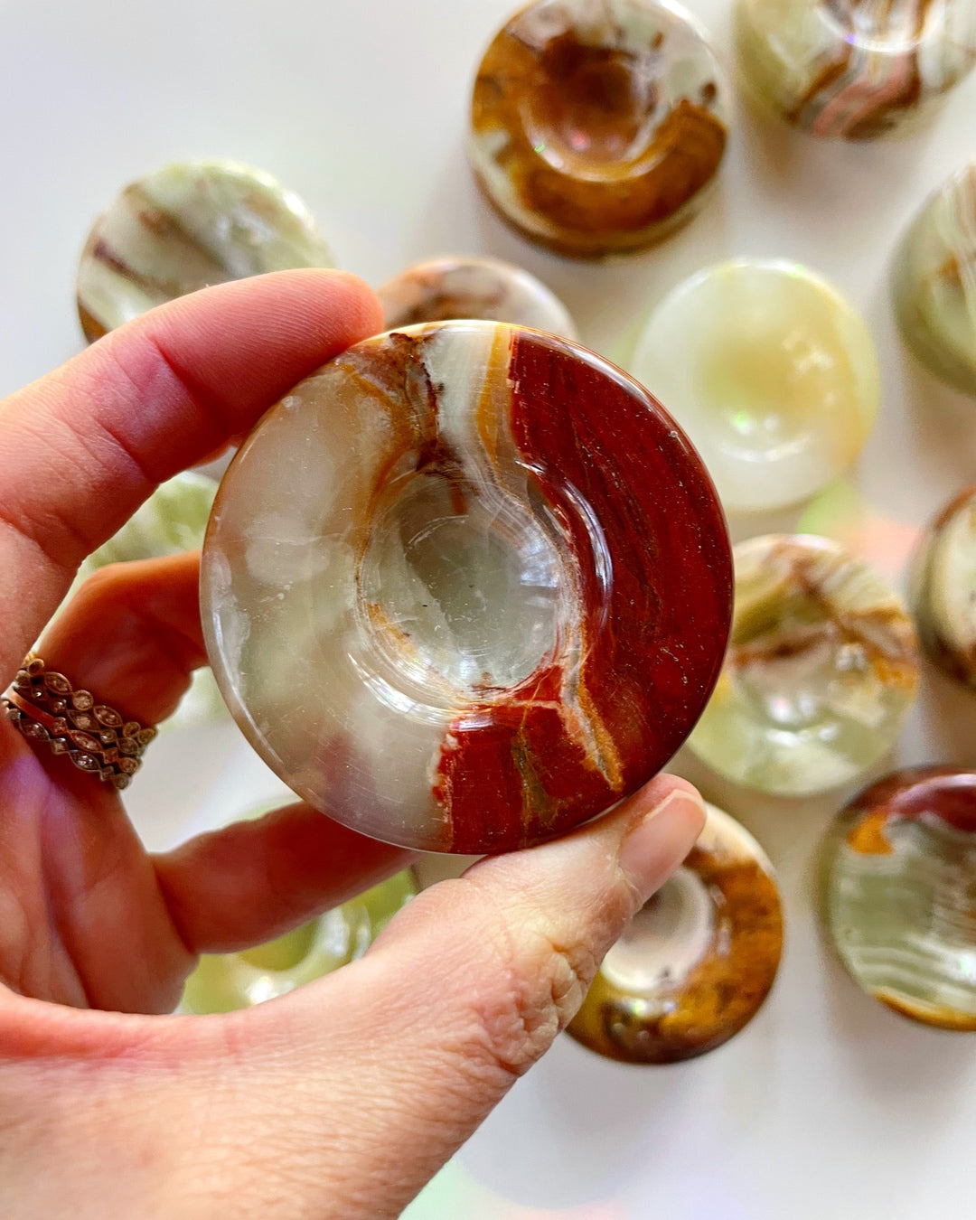 Onyx Sphere Stands - Baltic Mermaid