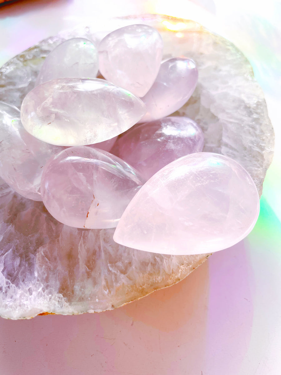 Rose Quartz Teardrop