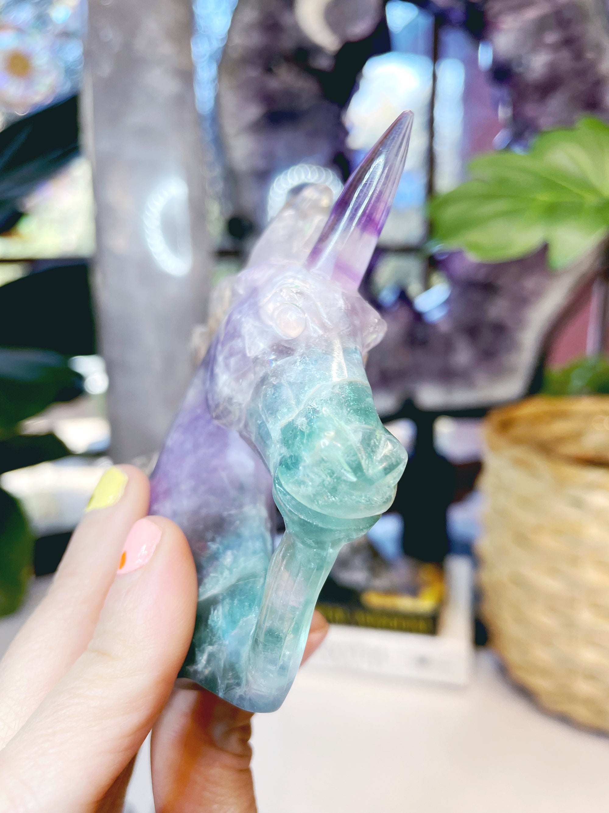 Fluorite Unicorn