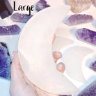 Selenite Crescent Moon - Baltic Mermaid