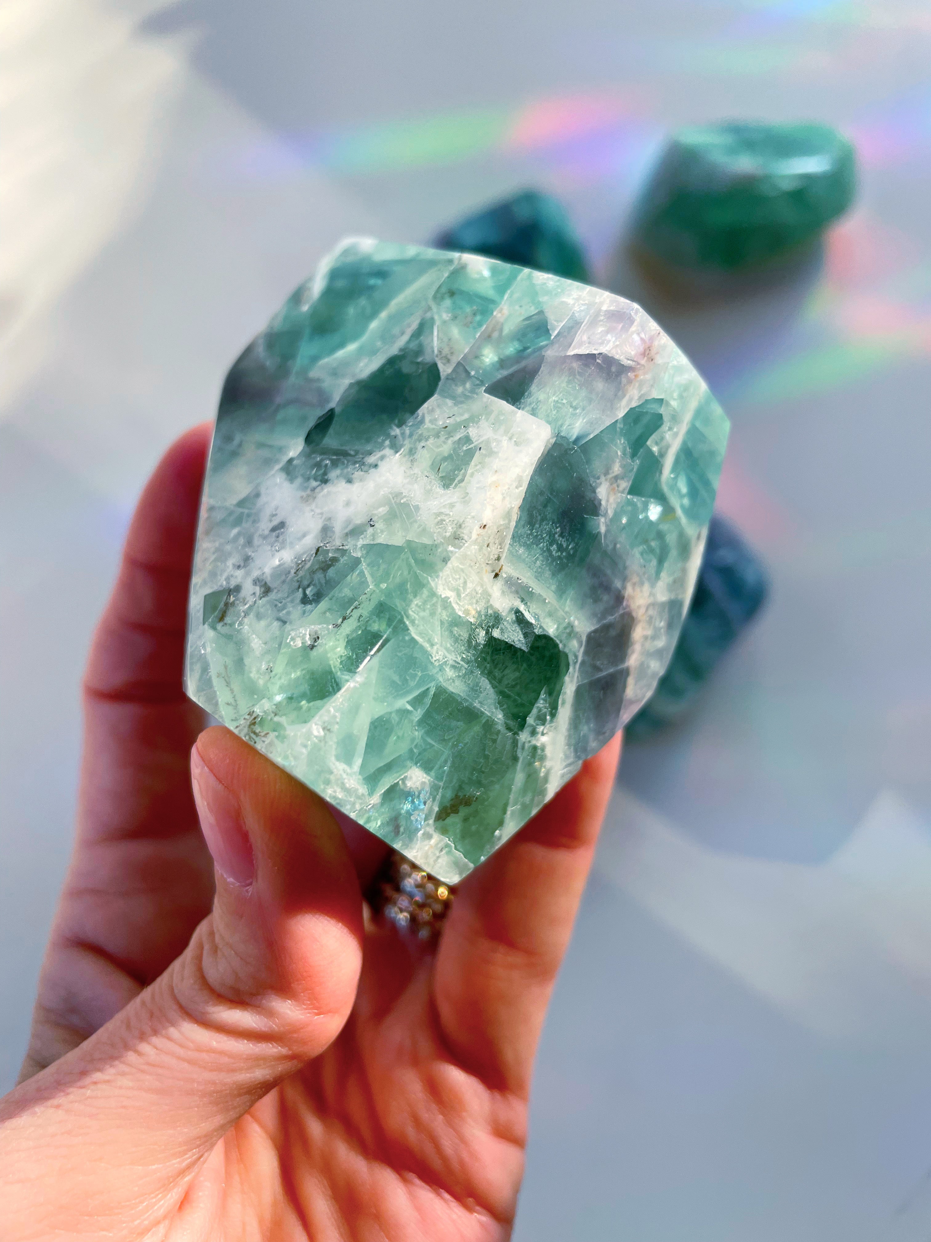 Fluorite Freeform - Baltic Mermaid