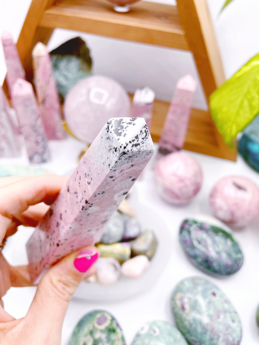 Rhodonite Obelisk