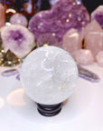 Quartz/Agate Amethyst Sphere