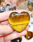 Tiger Eye Hearts