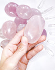 Rose Quartz Palm Stones