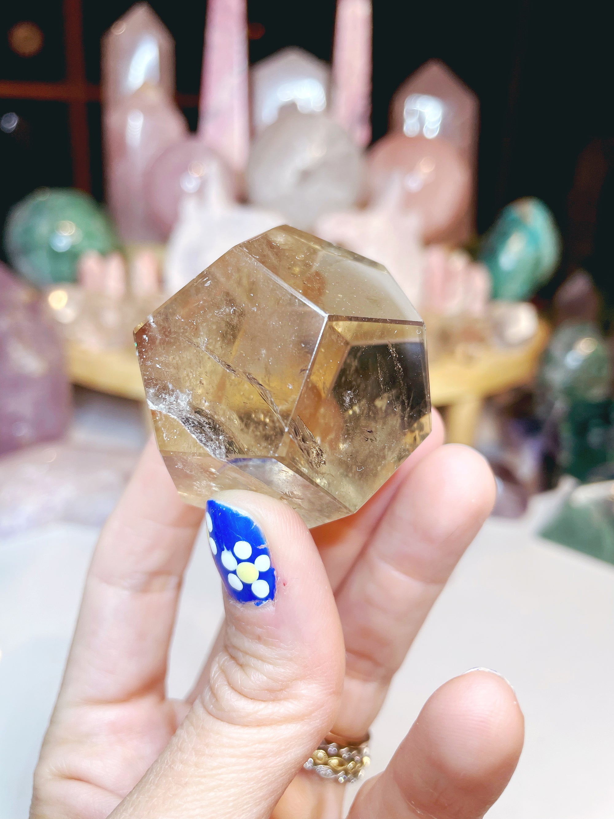 Smoky Quartz Dodecahedron