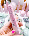 Rhodonite Obelisks