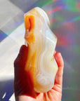 Flower Agate Flame