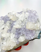 Amethyst Cluster w/ Calcite - Baltic Mermaid
