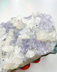 Amethyst Cluster w/ Calcite