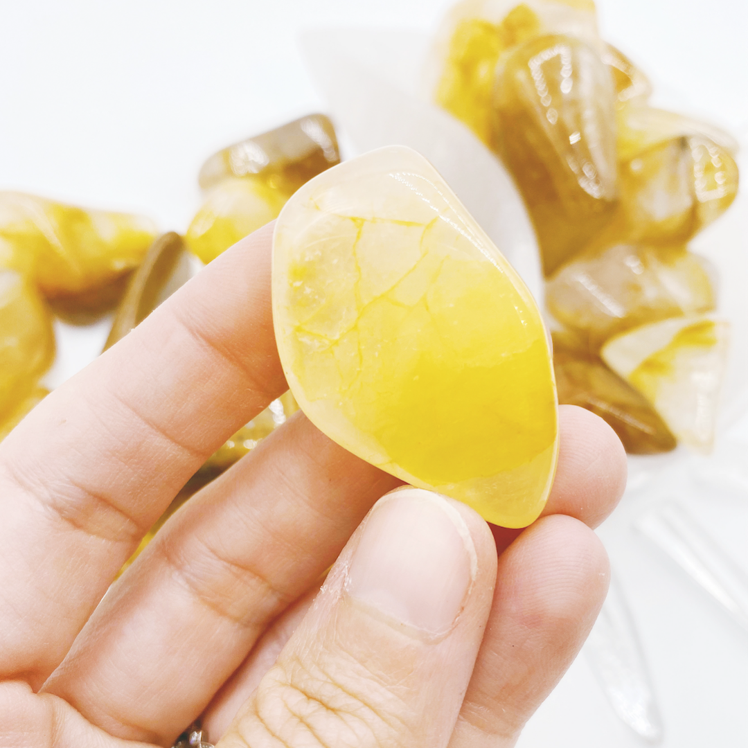 Golden Healer Quartz Tumbled Stones