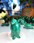 Malachite Carved Penguin