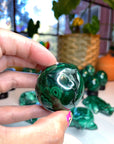 Malachite Carved Sphere