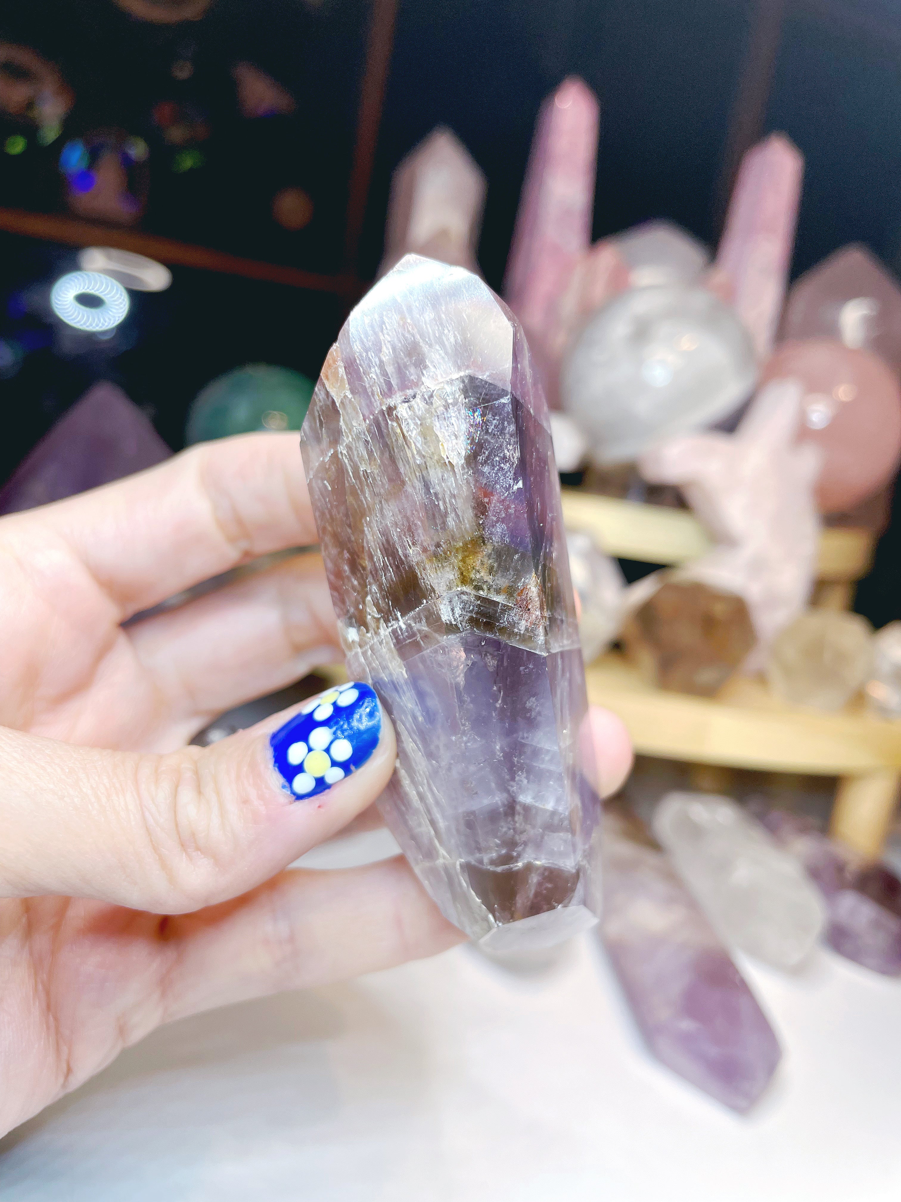 Double Terminated Super Seven Point - Baltic Mermaid